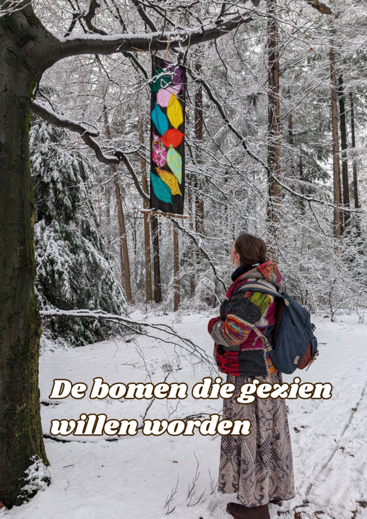 De bomen die gezien willen worden - Kick Ass Quilts kunst
