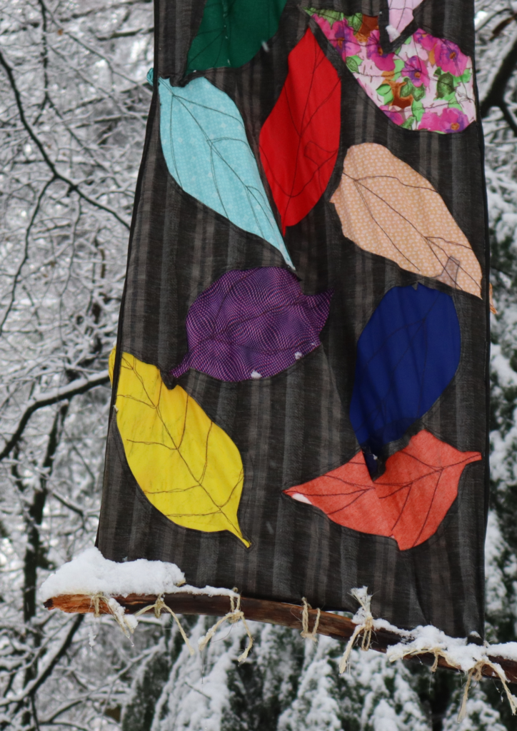 De bomen die gezien willen worden - Kick Ass Quilts kunst